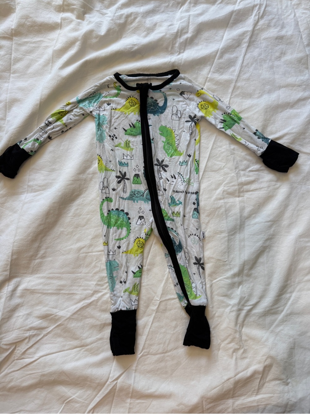 Little sleepies retired dinosaur print 0-3 months